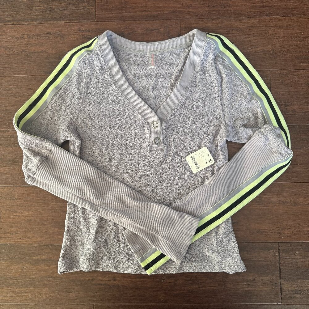Free People Movement Light Purple Long sleeve Shirt